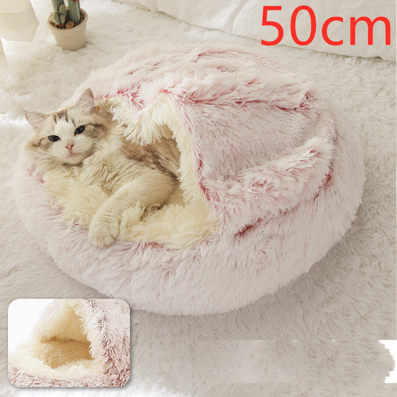 Lazy Bed Cave For Cats and Small Dog