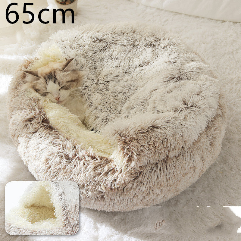 Lazy Bed Cave For Cats and Small Dog