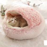 Lazy Bed Cave For Cats and Small Dog