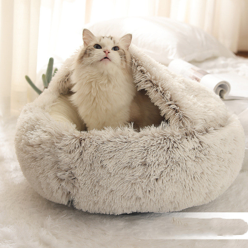 Lazy Bed Cave For Cats and Small Dog