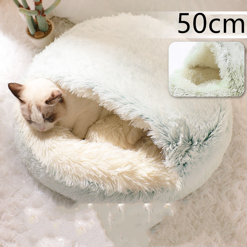 Lazy Bed Cave For Cats and Small Dog