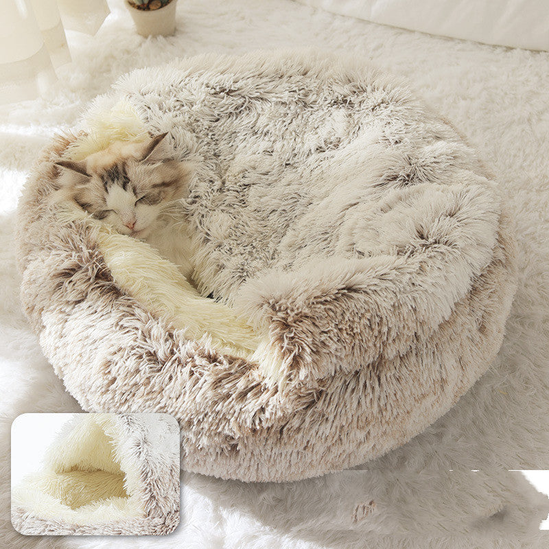 Lazy Bed Cave For Cats and Small Dog