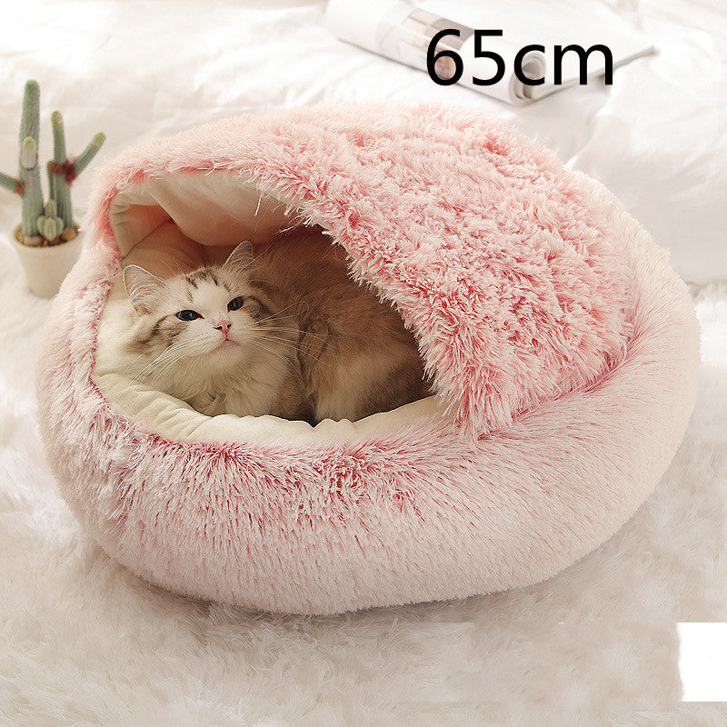 Lazy Bed Cave For Cats and Small Dog