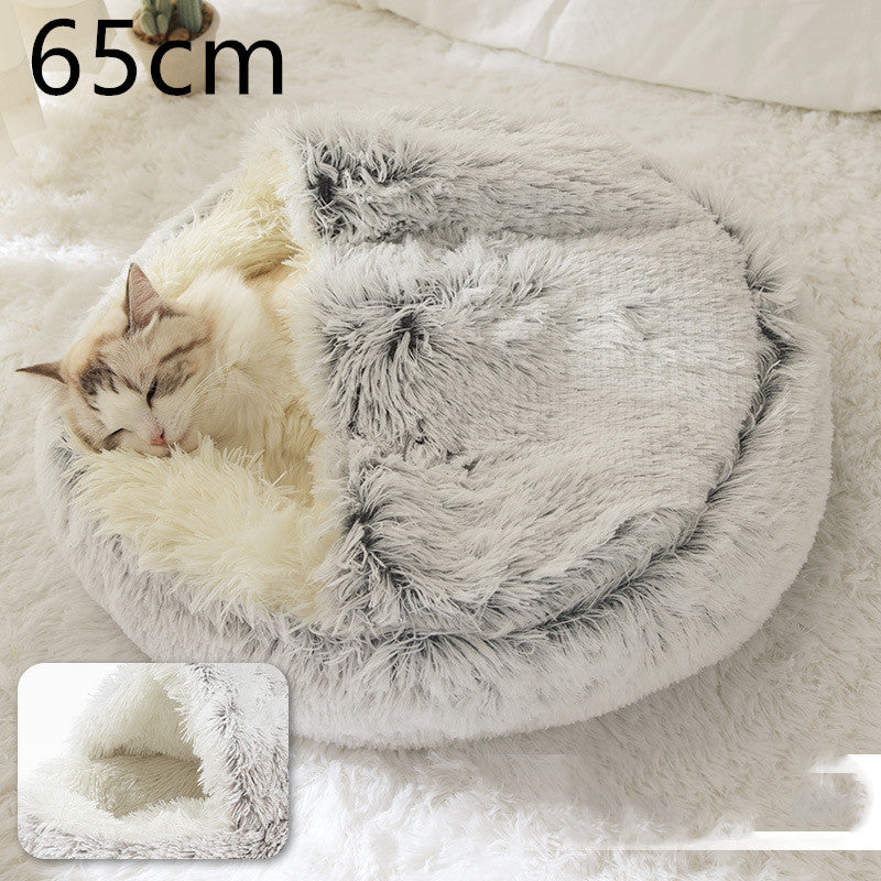 Lazy Bed Cave For Cats and Small Dog