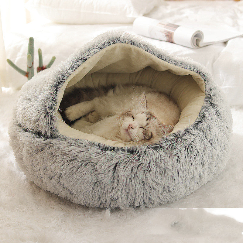 Lazy Bed Cave For Cats and Small Dog