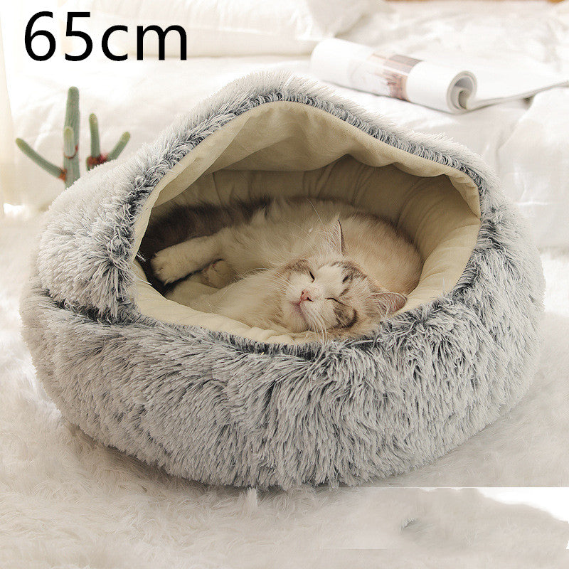 Lazy Bed Cave For Cats and Small Dog